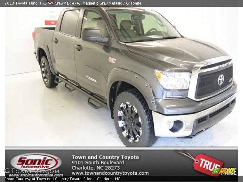 Magnetic Gray Metallic / Graphite 2013 Toyota Tundra XSP-X CrewMax 4x4