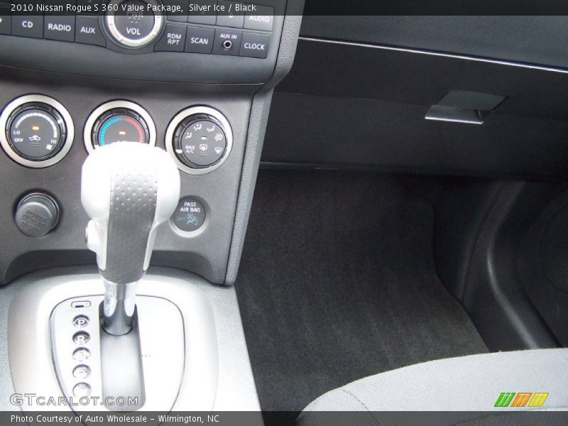 Silver Ice / Black 2010 Nissan Rogue S 360 Value Package
