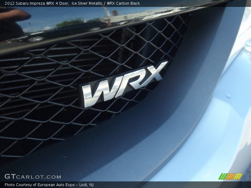 Ice Silver Metallic / WRX Carbon Black 2012 Subaru Impreza WRX 4 Door