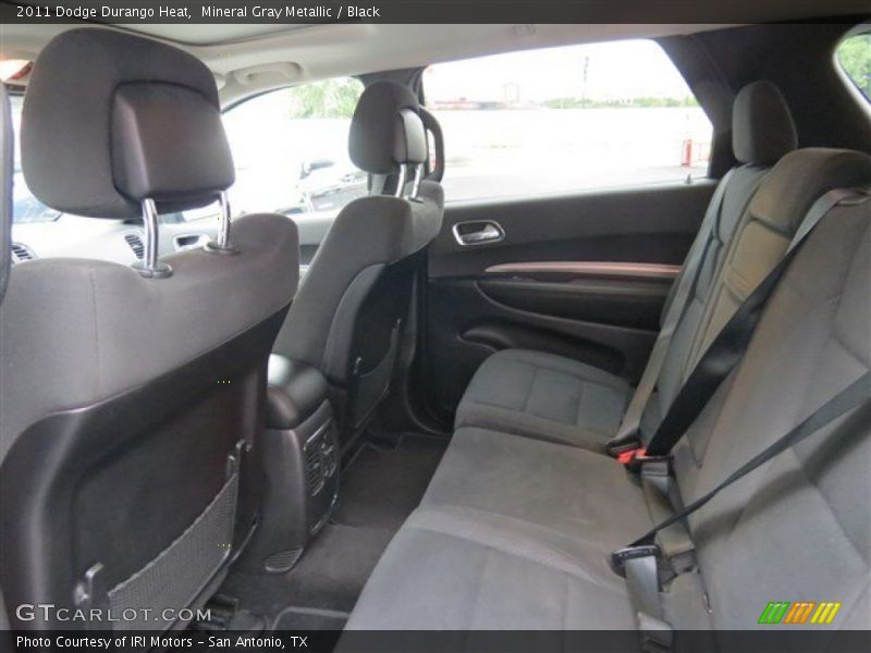 Mineral Gray Metallic / Black 2011 Dodge Durango Heat