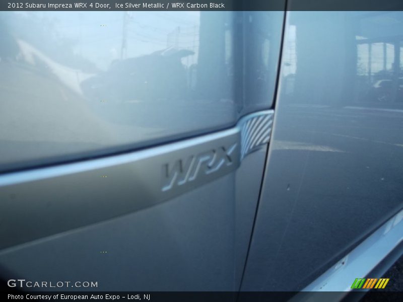 Ice Silver Metallic / WRX Carbon Black 2012 Subaru Impreza WRX 4 Door