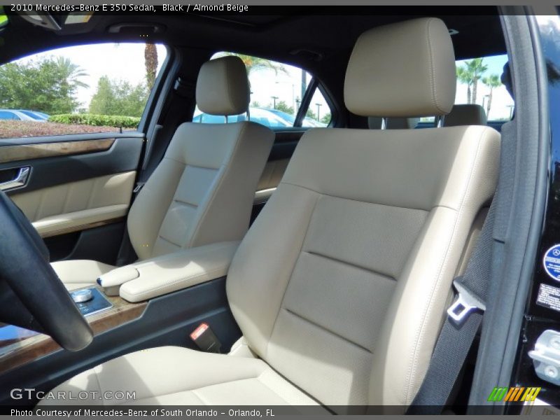 Black / Almond Beige 2010 Mercedes-Benz E 350 Sedan