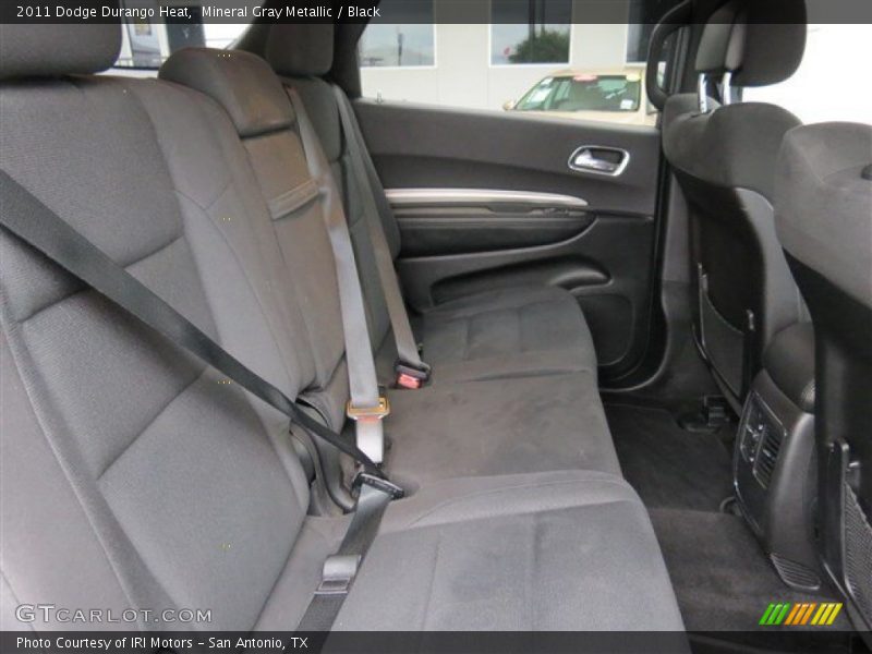 Mineral Gray Metallic / Black 2011 Dodge Durango Heat