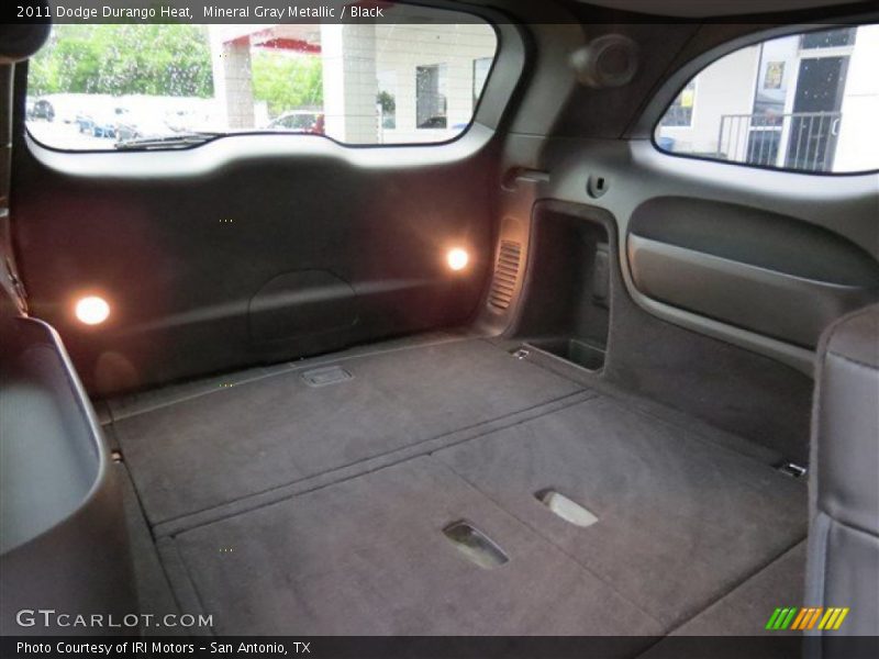 Mineral Gray Metallic / Black 2011 Dodge Durango Heat