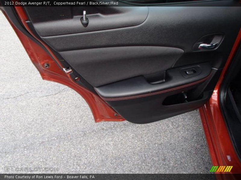 Copperhead Pearl / Black/Silver/Red 2012 Dodge Avenger R/T