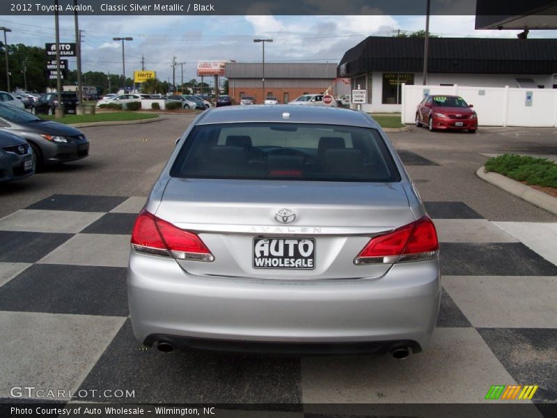 Classic Silver Metallic / Black 2012 Toyota Avalon