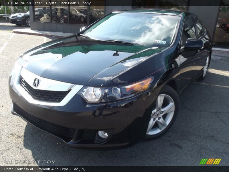 Crystal Black Pearl / Ebony 2010 Acura TSX Sedan