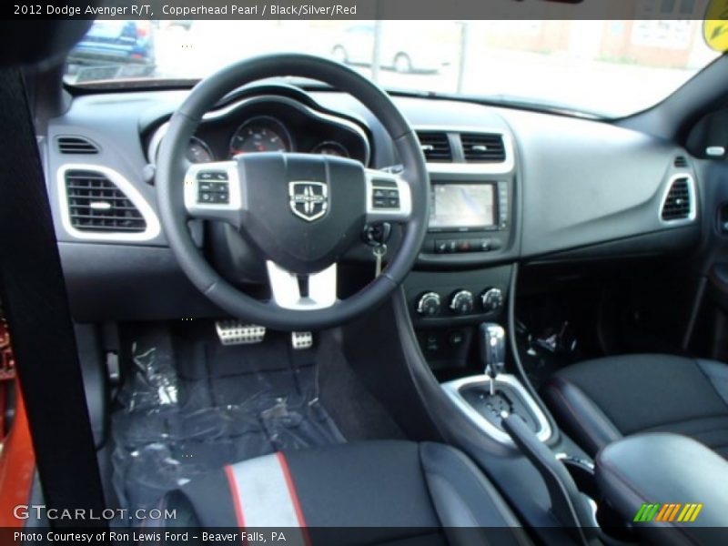 Copperhead Pearl / Black/Silver/Red 2012 Dodge Avenger R/T
