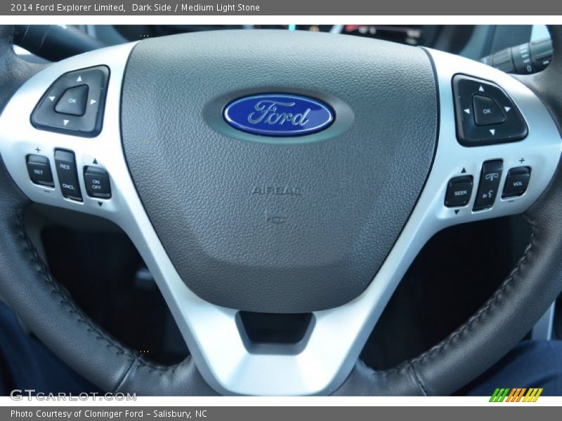 Dark Side / Medium Light Stone 2014 Ford Explorer Limited