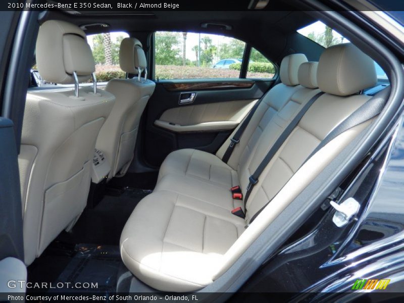 Black / Almond Beige 2010 Mercedes-Benz E 350 Sedan