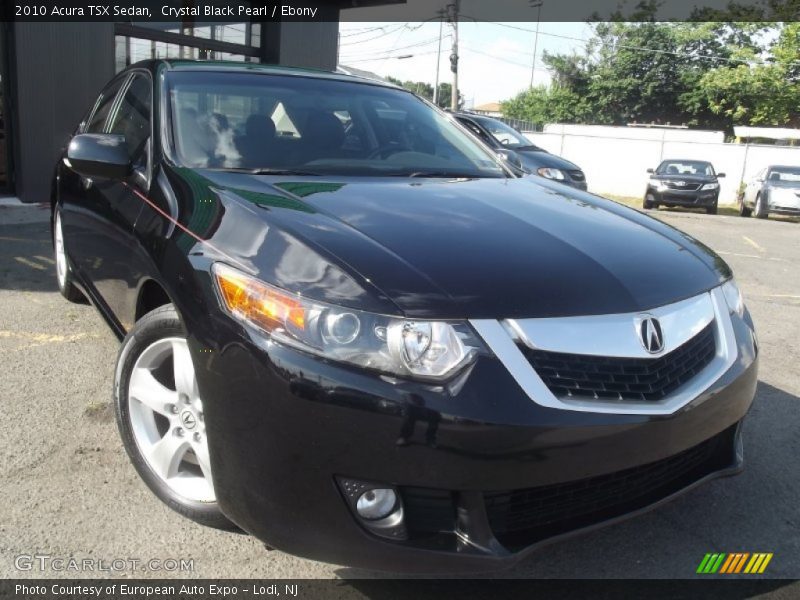 Crystal Black Pearl / Ebony 2010 Acura TSX Sedan