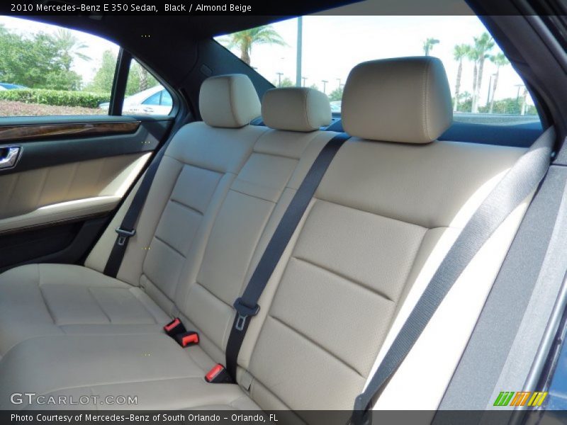Black / Almond Beige 2010 Mercedes-Benz E 350 Sedan