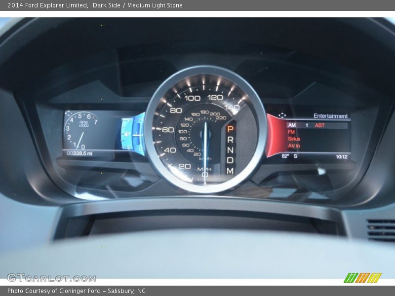 Dark Side / Medium Light Stone 2014 Ford Explorer Limited