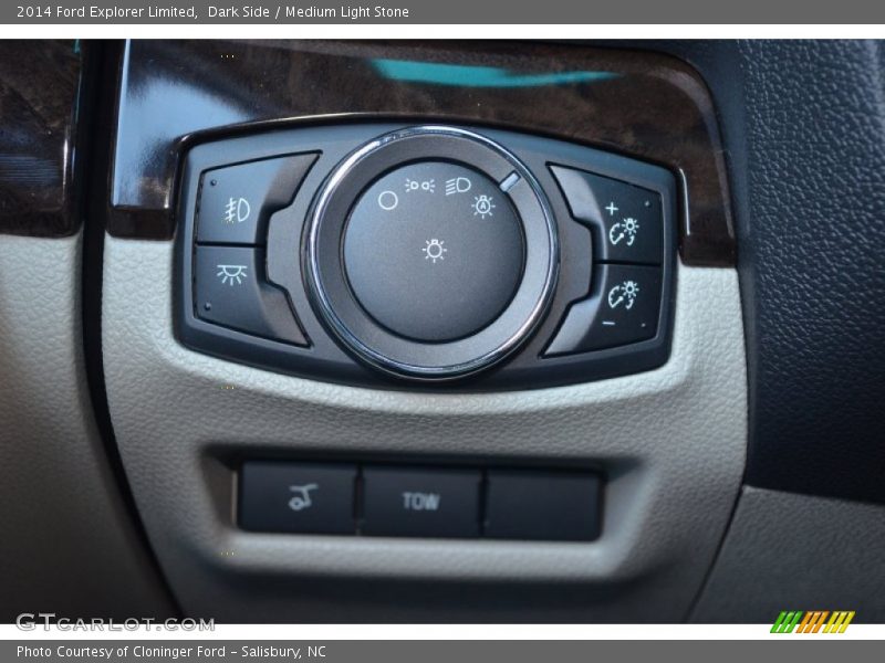 Dark Side / Medium Light Stone 2014 Ford Explorer Limited