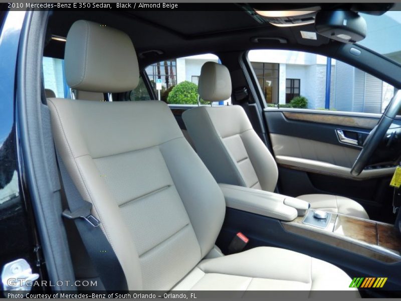 Black / Almond Beige 2010 Mercedes-Benz E 350 Sedan