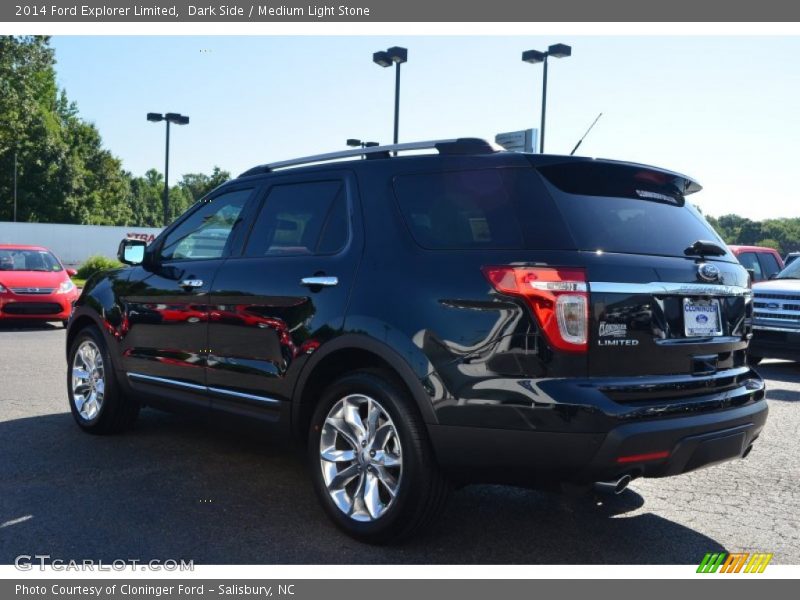 Dark Side / Medium Light Stone 2014 Ford Explorer Limited