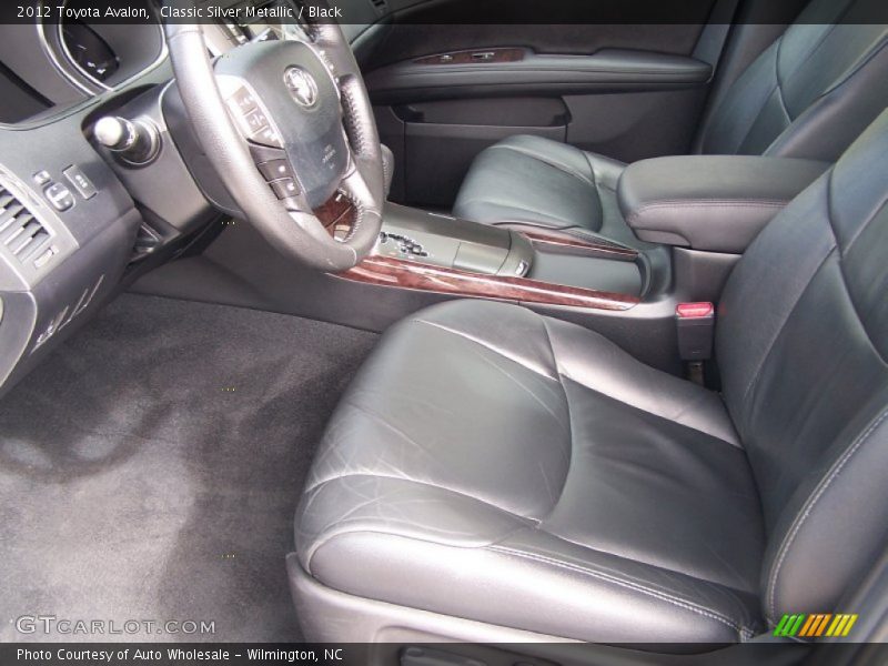 Classic Silver Metallic / Black 2012 Toyota Avalon