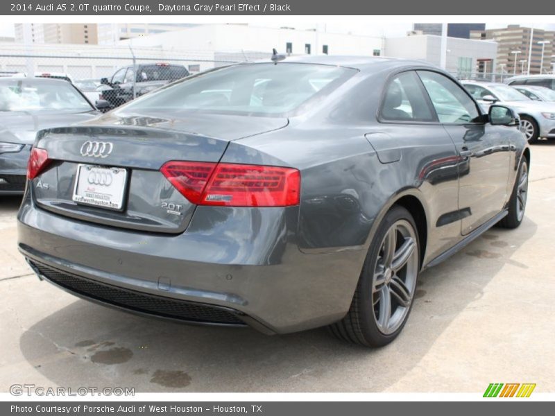Daytona Gray Pearl Effect / Black 2014 Audi A5 2.0T quattro Coupe