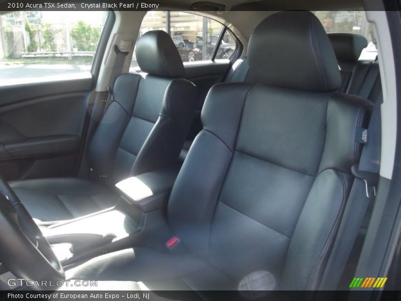 Crystal Black Pearl / Ebony 2010 Acura TSX Sedan