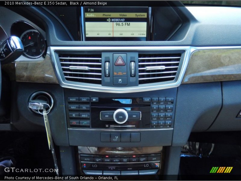 Black / Almond Beige 2010 Mercedes-Benz E 350 Sedan