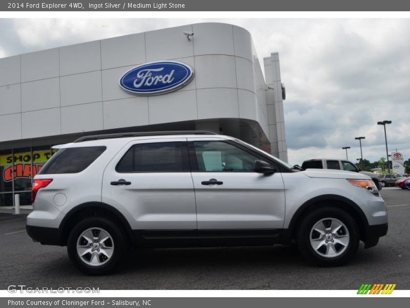  2014 Explorer 4WD Ingot Silver