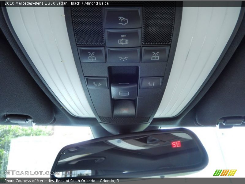 Black / Almond Beige 2010 Mercedes-Benz E 350 Sedan