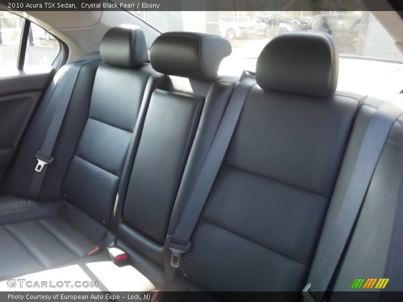 Crystal Black Pearl / Ebony 2010 Acura TSX Sedan