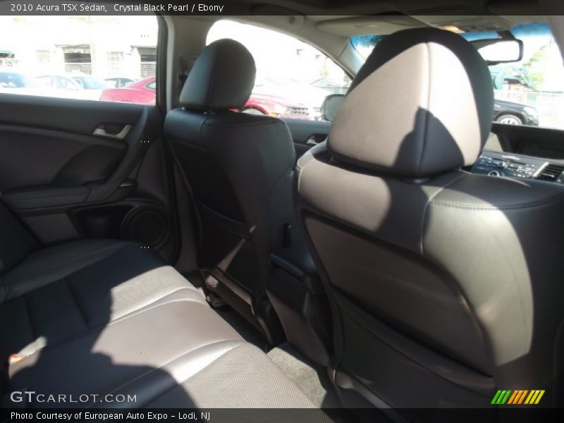 Crystal Black Pearl / Ebony 2010 Acura TSX Sedan