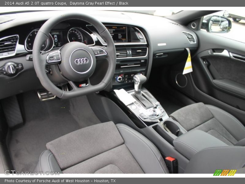Black Interior - 2014 A5 2.0T quattro Coupe 