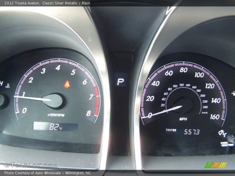Classic Silver Metallic / Black 2012 Toyota Avalon