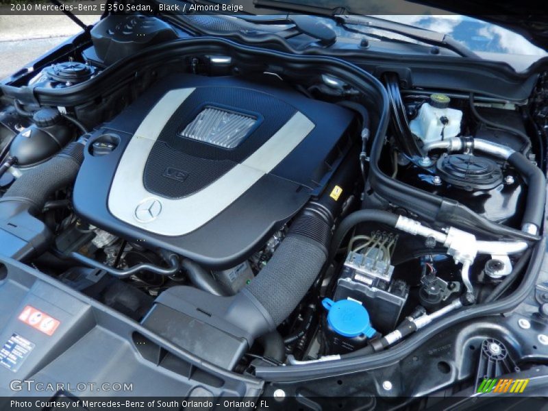 Black / Almond Beige 2010 Mercedes-Benz E 350 Sedan