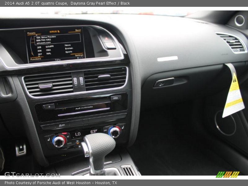 Daytona Gray Pearl Effect / Black 2014 Audi A5 2.0T quattro Coupe