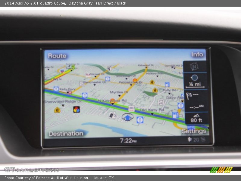 Navigation of 2014 A5 2.0T quattro Coupe