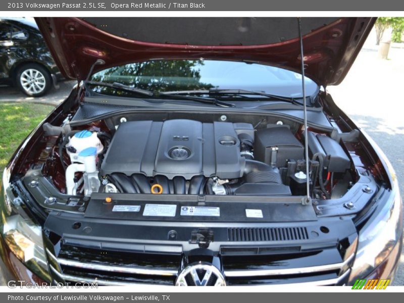 Opera Red Metallic / Titan Black 2013 Volkswagen Passat 2.5L SE