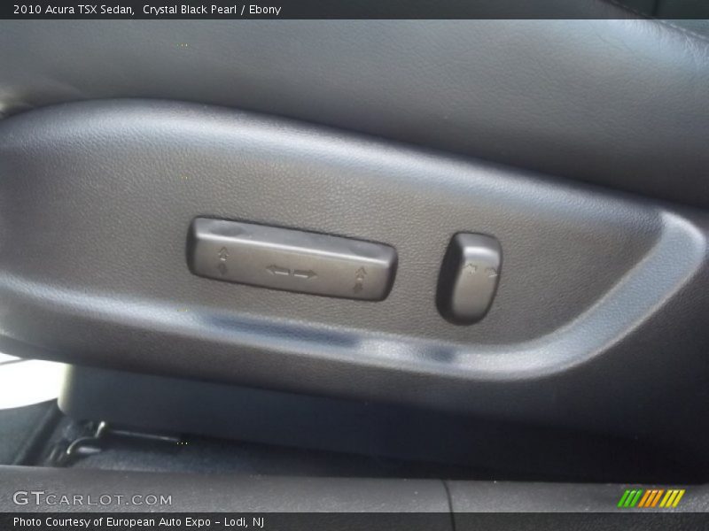 Crystal Black Pearl / Ebony 2010 Acura TSX Sedan