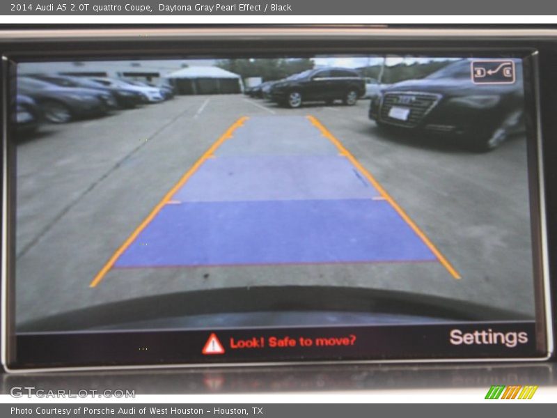 Daytona Gray Pearl Effect / Black 2014 Audi A5 2.0T quattro Coupe