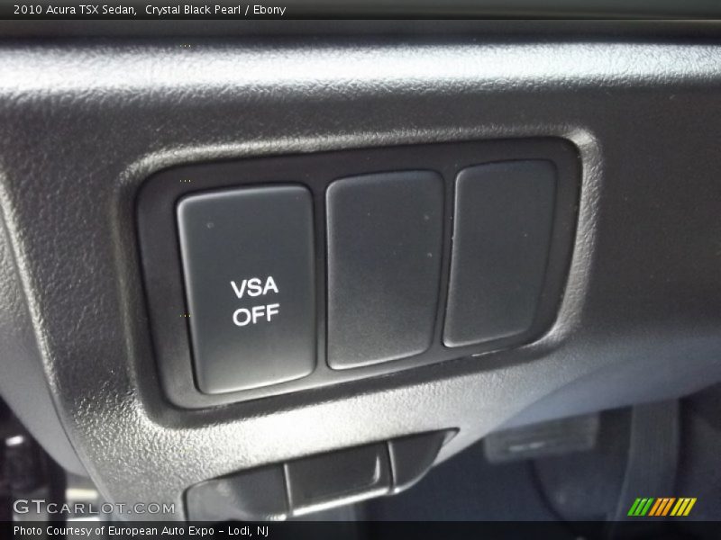 Crystal Black Pearl / Ebony 2010 Acura TSX Sedan