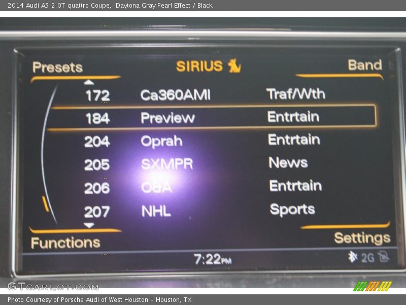 Daytona Gray Pearl Effect / Black 2014 Audi A5 2.0T quattro Coupe