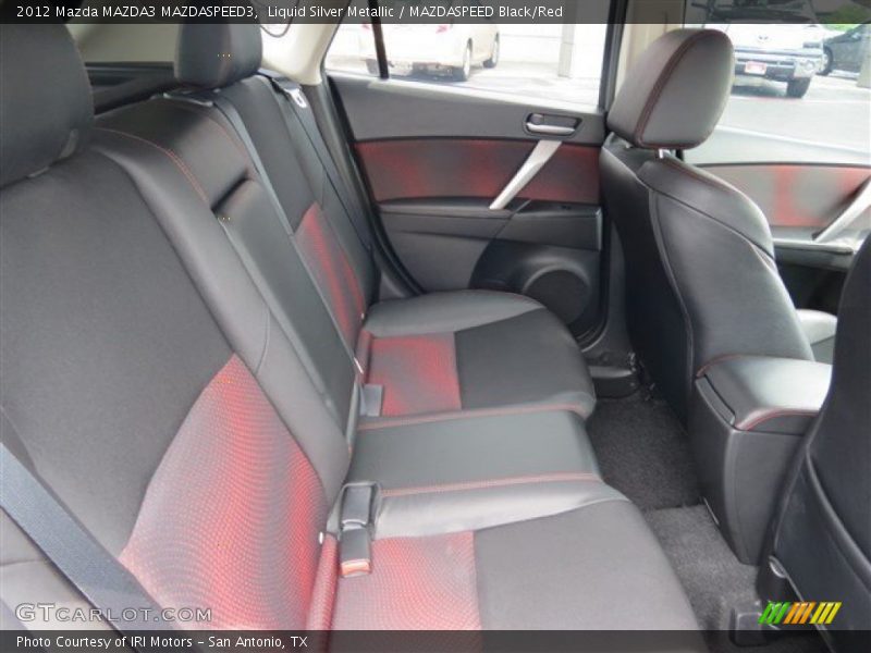 Rear Seat of 2012 MAZDA3 MAZDASPEED3
