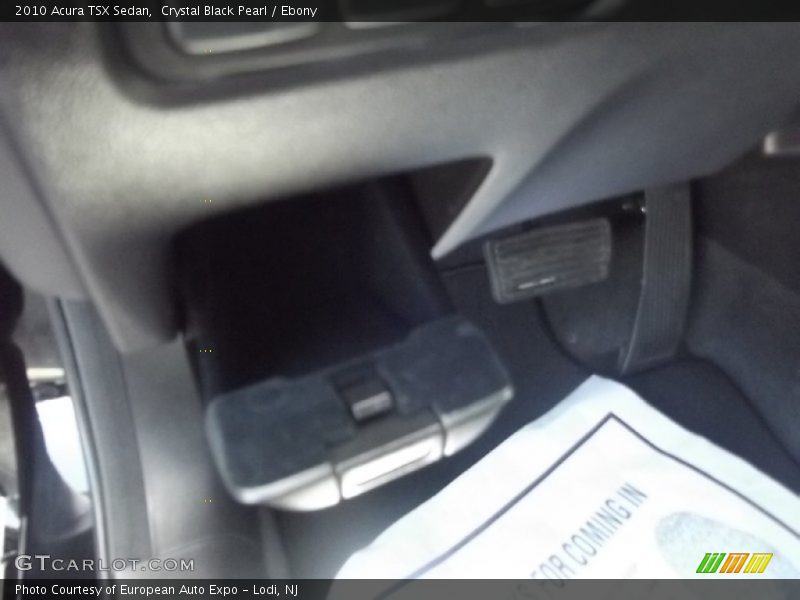 Crystal Black Pearl / Ebony 2010 Acura TSX Sedan