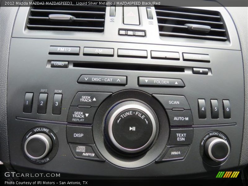 Controls of 2012 MAZDA3 MAZDASPEED3