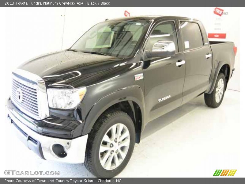 Black / Black 2013 Toyota Tundra Platinum CrewMax 4x4