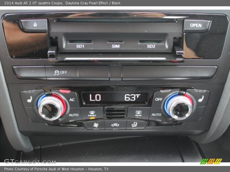 Controls of 2014 A5 2.0T quattro Coupe