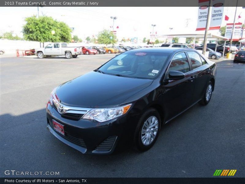 Cosmic Gray Metallic / Ivory 2013 Toyota Camry LE