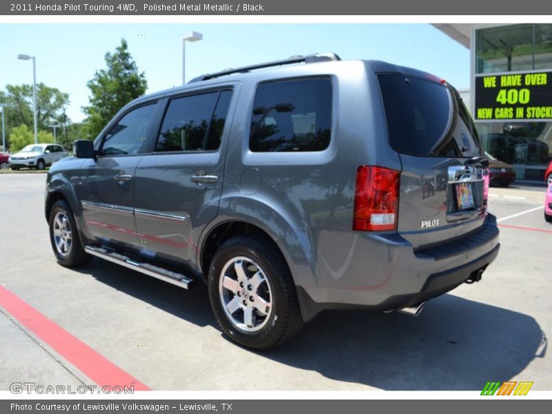 Polished Metal Metallic / Black 2011 Honda Pilot Touring 4WD