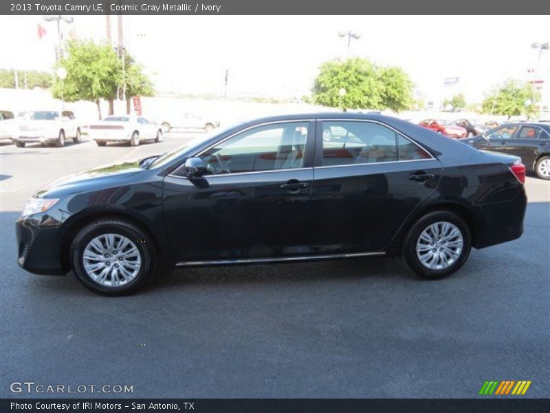 Cosmic Gray Metallic / Ivory 2013 Toyota Camry LE