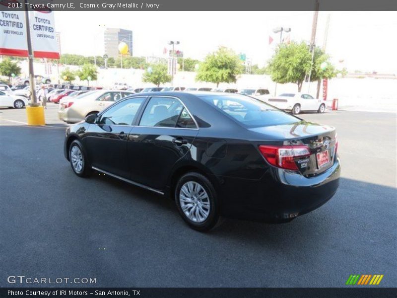 Cosmic Gray Metallic / Ivory 2013 Toyota Camry LE