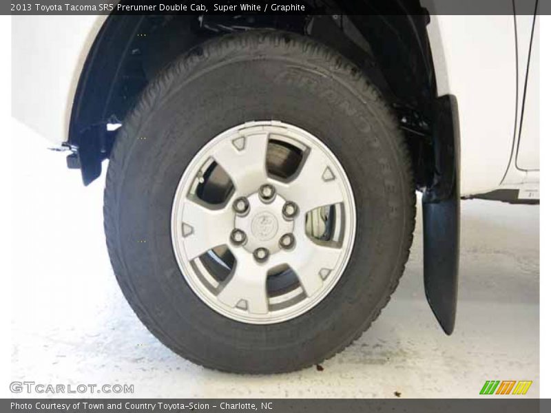 Super White / Graphite 2013 Toyota Tacoma SR5 Prerunner Double Cab
