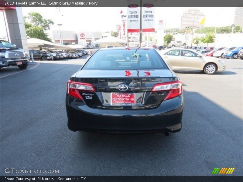 Cosmic Gray Metallic / Ivory 2013 Toyota Camry LE