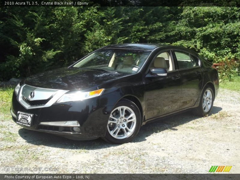Crystal Black Pearl / Ebony 2010 Acura TL 3.5